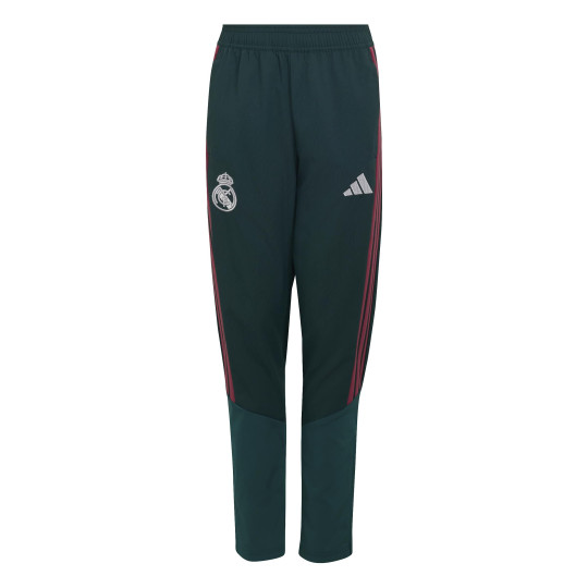 Pantalon d'entraînement adidas Real Madrid Presentation 2026-2027 pour Enfants, vert foncé, rose, blanc