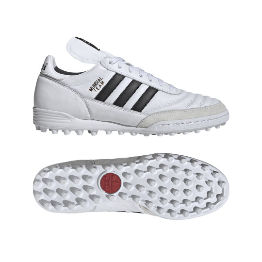 adidas Mundial Team Turf Voetbalschoenen (TF) Wit Zwart Goud