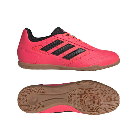 adidas Super Sala 2 Zaalvoetbalschoenen (IN) Roze Zwart