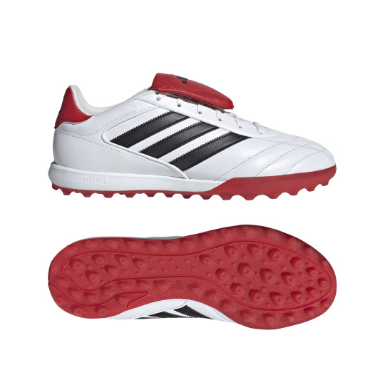 adidas Copa Gloro 2 Turf Voetbalschoenen (TF) Wit Rood Zwart