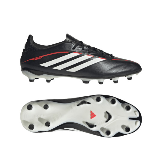 adidas Copa Pure IV League Gras Voetbalschoenen (FG) Zwart Wit Rood
