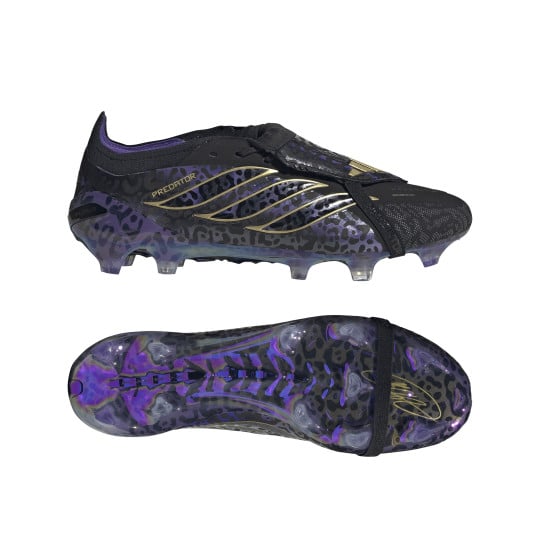 adidas Predator Elite FT Kaká Gras Voetbalschoenen (FG) Zwart Goud Paars