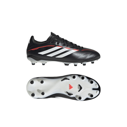 adidas Copa Pure IV League Gras Voetbalschoenen (FG) Kids Zwart Wit Rood