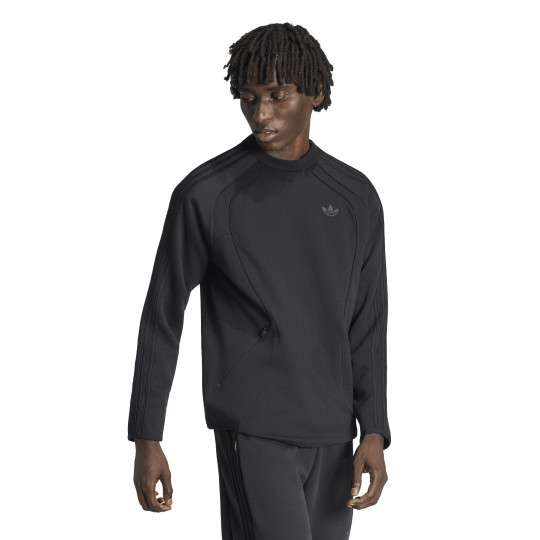 adidas Spacer Crew Sweater Zwart Donkergrijs