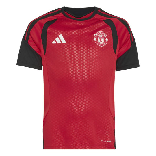 Maillot d'entraînement adidas Manchester United 2026-2027 pour Enfants, rouge, noir et blanc