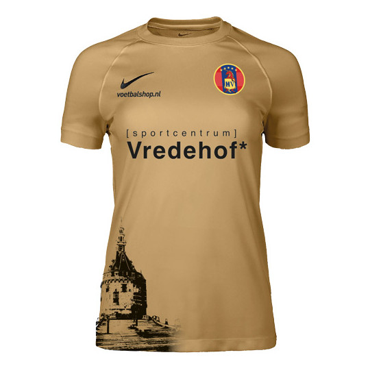 HV Hoorn Uitshirt Goud Dames