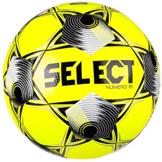 Select Numero 10 V26 Voetbal Maat 5 Geel Zwart Wit