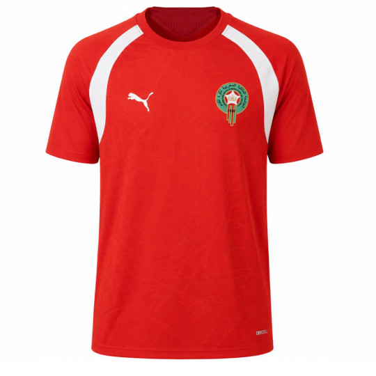 PUMA Morocco Training Shirt 2026-2028 Kids Red White