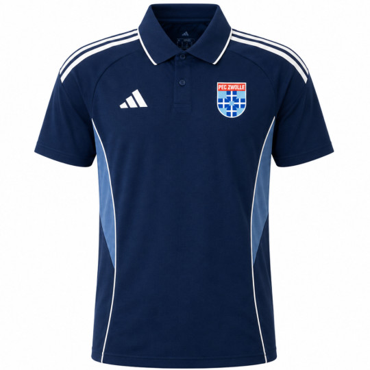 adidas PEC Zwolle Presentatie Polo 2026-2027 Donkerblauw