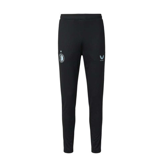 Castore Feyenoord Trainingsbroek 2026-2027 Zwart Lichtblauw