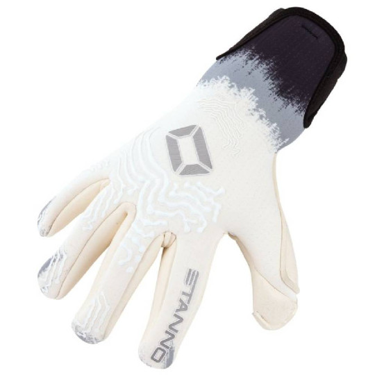 Stanno Ghost Keepershandschoenen Wit Grijs Zwart