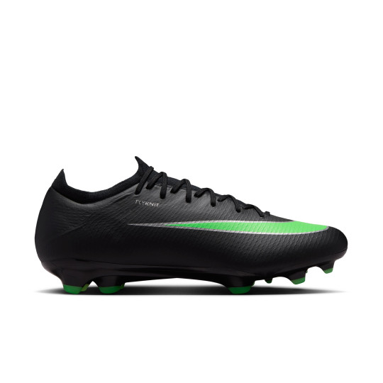 Nike Mercurial Vapor 17 Pro (FG) Gras Football Boots Black Bright Green Silver Grey