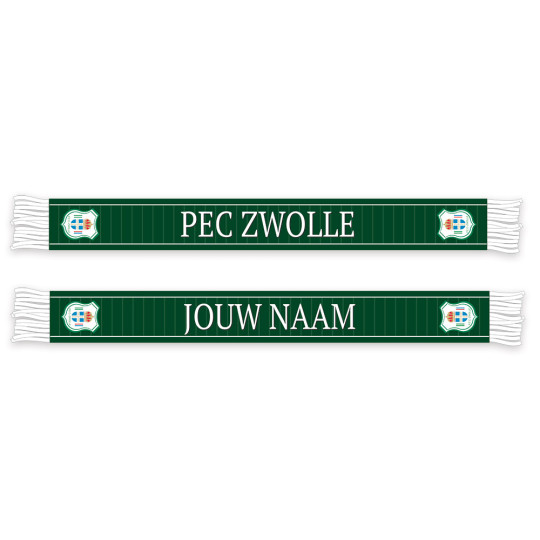 PEC Zwolle Sjaal Uitshirt 2026-2027 Gepersonaliseerd
