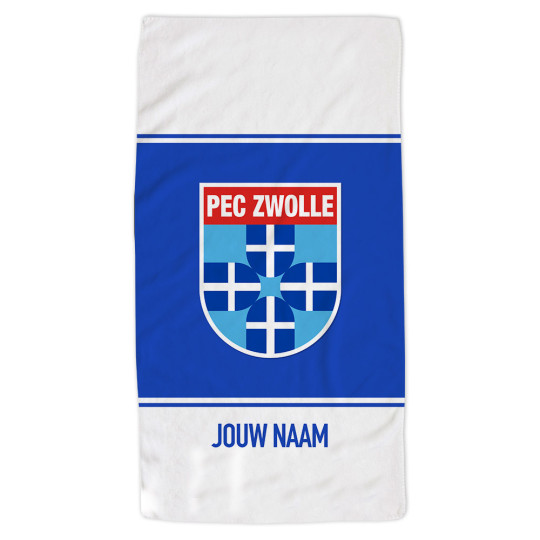 PEC Zwolle Handdoek Thuisshirt 2026-2027 Gepersonaliseerd