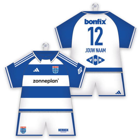 PEC Zwolle Maxidress Thuisshirt 2026-2027 Gepersonaliseerd