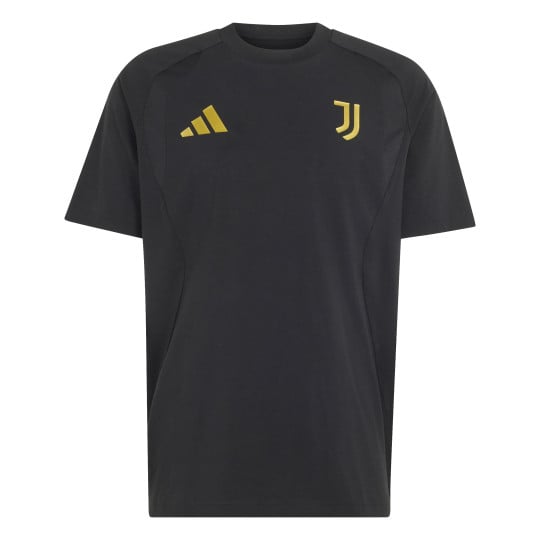 adidas Juventus Tiro Travel T-Shirt 2026-2027 Zwart Goud