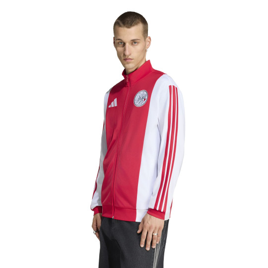 adidas Ajax Anthem Trainingsjack 2026-2027 Rood Wit