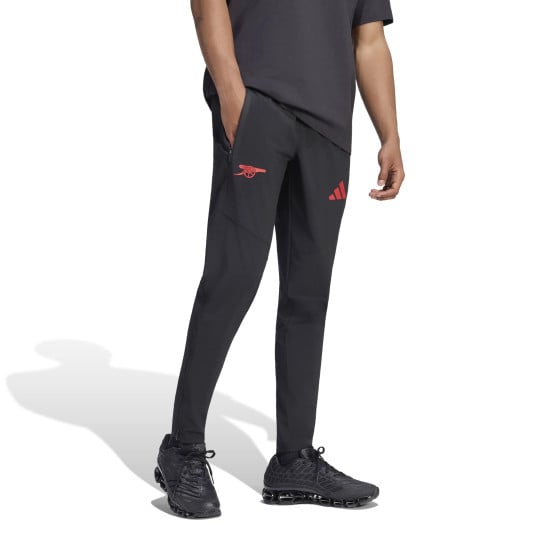 Pantalon d'entraînement adidas Arsenal Tiro Travel 2026-2027 noir rouge