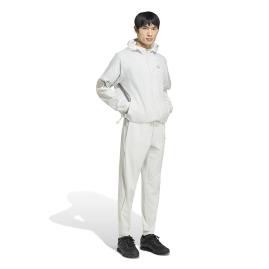adidas Tech Essential Woven Trainingspak Grijs Zilver