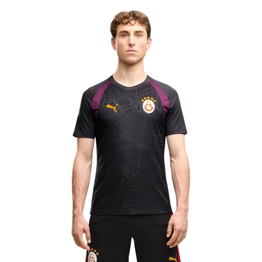 PUMA Galatasaray SK Trainingsshirt 2026-2027 Donkergrijs Paars Oranje