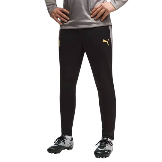 PUMA Manchester City Trainingsbroek 2026-2027 Zwart Donkergrijs Goud