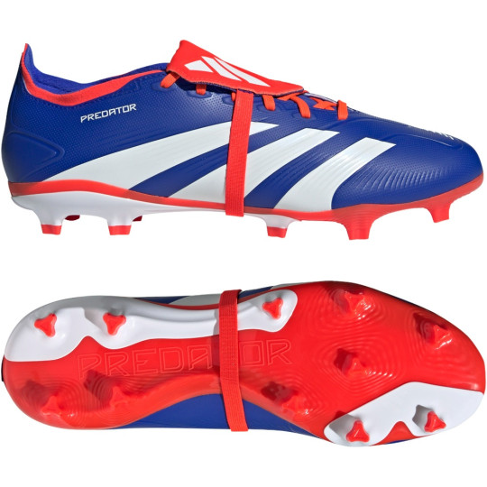 adidas Predator League FT Gras Football Shoes (FG) Blue White Red