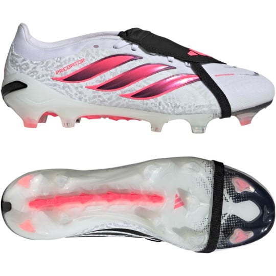 adidas Predator Pro FT Gras Voetbalschoenen (FG) Wit Zwart Roze