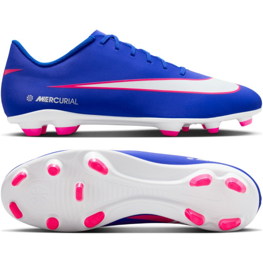 Nike Mercurial Vapor 16 Club Gras / Kunstgras Voetbalschoenen (MG) Blauw Wit Felroze