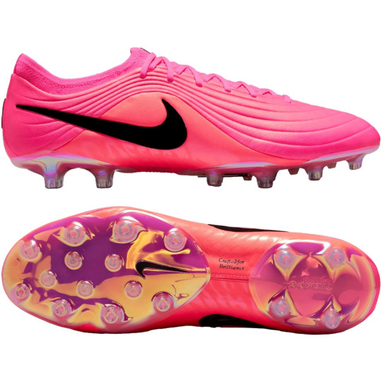 Nike Tiempo Maestro Elite Kunstgras Voetbalschoenen (AG) Felroze Zwart