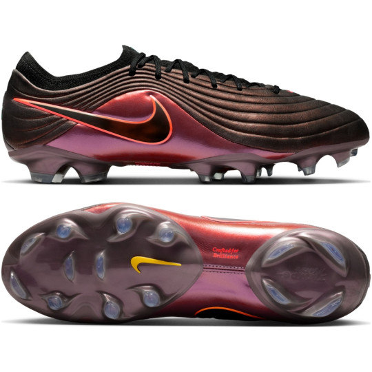 Nike Tiempo Maestro LV8 Elite Gras Voetbalschoenen (FG) Zwart Oranje Paars
