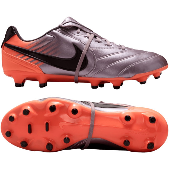 Nike Tiempo Ligera Pro Gras Football Boots (FG) Light Purple Orange Black