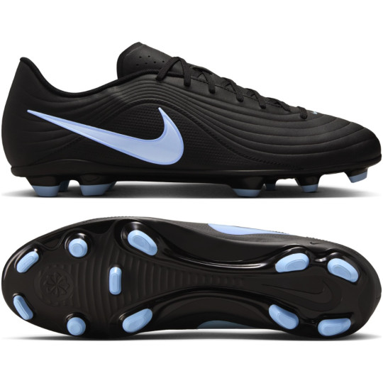 Nike Tiempo Maestro Club Gras / Kunstgras Voetbalschoenen (MG) Zwart Lichtblauw