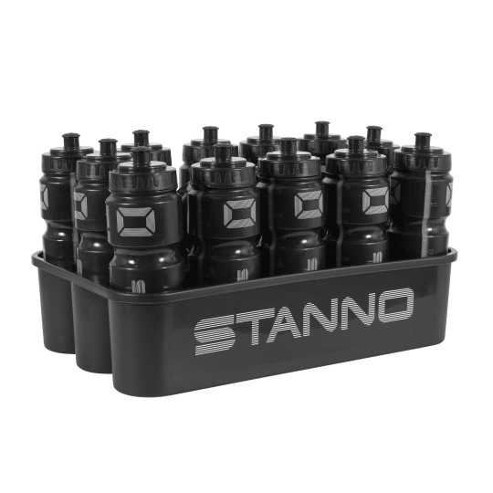 Stanno Bottle Carrier 12 Set The Luxe Zwart