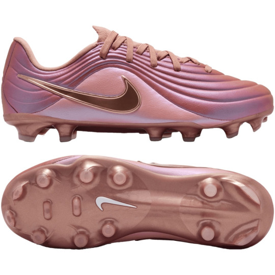 Nike Tiempo Maestro Academy Gras / Kunstgras Voetbalschoenen (MG) Kids Roze Brons