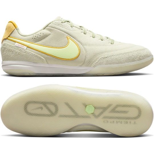 Nike Streetgato Chaussures de Foot Vert Olive Vert Clair Jaune