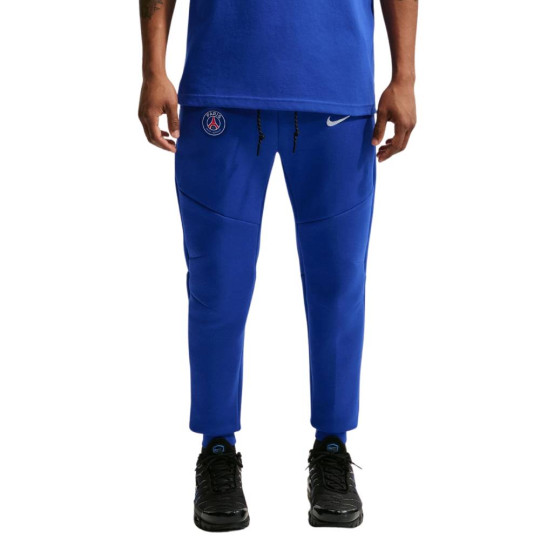 Nike Paris Saint-Germain Tech Fleece Joggingbroek 2026-2027 Donkerblauw Wit
