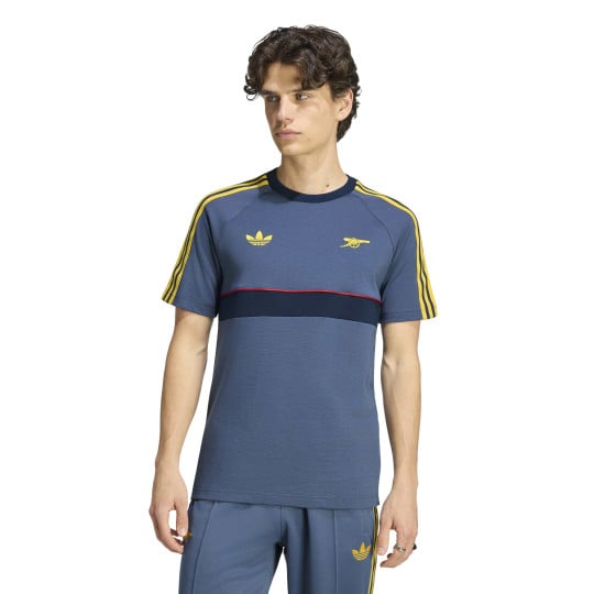 adidas Arsenal Originals T-Shirt Donkerblauw Lichtoranje