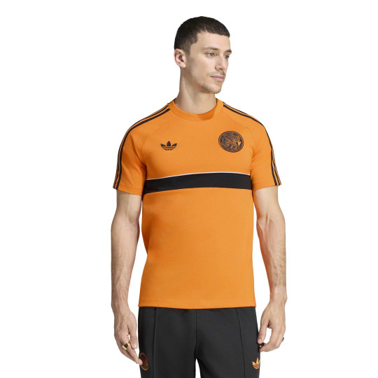 adidas Ajax Originals T-Shirt Oranje Zwart Wit