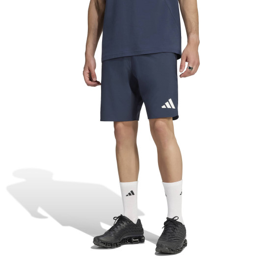 adidas Real Madrid Tiro Travel Trainingsbroekje 2026-2027 Donkerblauw Wit