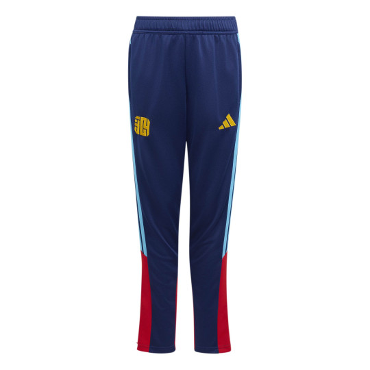 adidas Lamine Yamal Training pants Kids Dark Blue Red Blue Orange