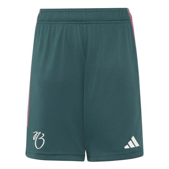 adidas Jude Bellingham Training Short Kids Dark Green Pink White