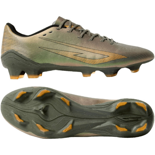 Sokito Scudetta Biotouch Gras Voetbalschoenen (FG) Groen Emerald Oranje