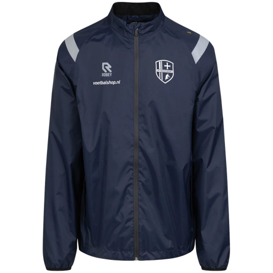 FC Oegstgeest Control Regenjack Junior Donkerblauw