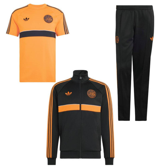 adidas Ajax Originals Full Set Zwart Oranje Wit