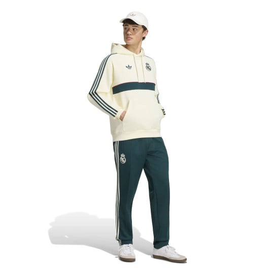 adidas Real Madrid Originals Trainingspak Hooded Beige Donkergroen Wit Roze