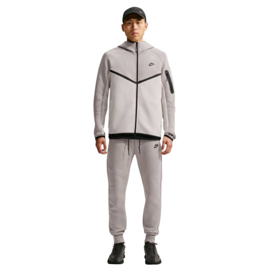 Nike Tech Fleece Sportswear Trainingspak Lichtgrijs Beige Zwart