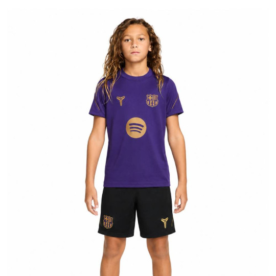 Nike FC Barcelona Strike Trainingsset 2026-2027 Kids Paars Zwart Goud