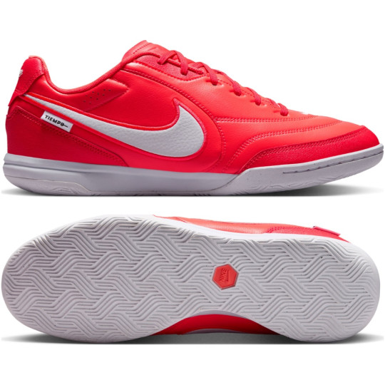 Nike Tiempo Streetgato Straatvoetbalschoenen Rood Wit