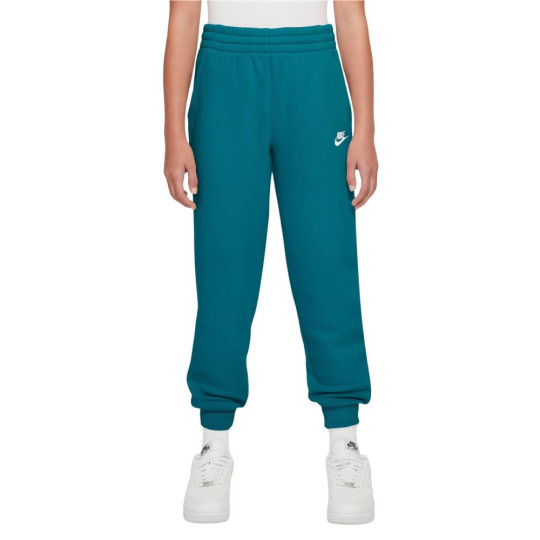Nike Sportswear Club Fleece Joggingbroek Kids Turquoise Wit