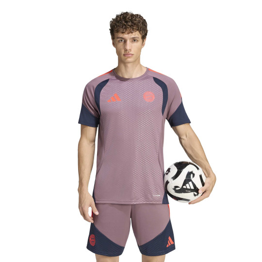 adidas Bayern München Europees Trainingsshirt 2026-2027 Lichtpaars Zwart Rood